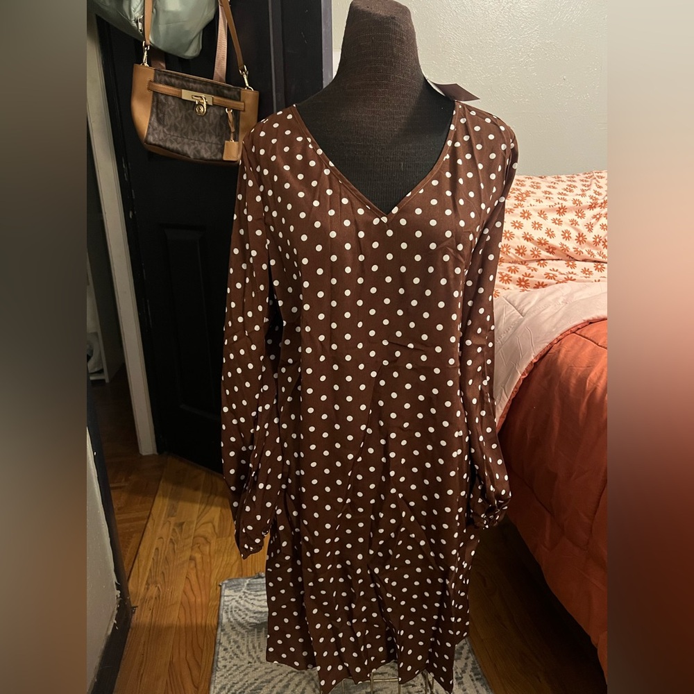 Light Polka Dot Dress